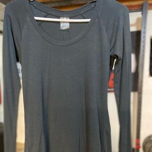 Calia black long-sleeved shirt - size small